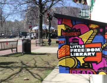 The Little Free Library in Franklin Square