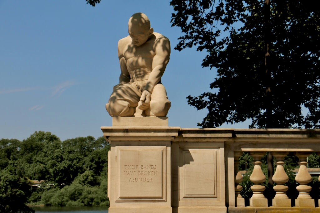 "The Slave" sculpture