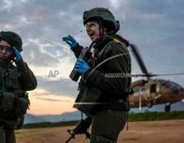 Israeli female paramedic soldiers