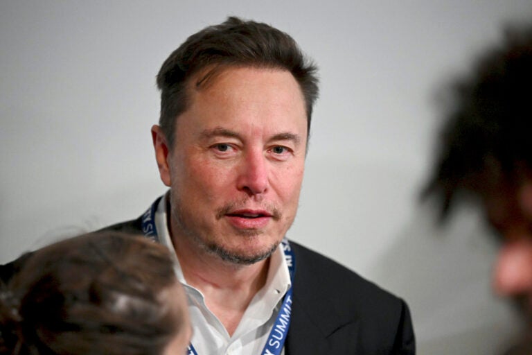 File photo: Tesla CEO Elon Musk attends the first plenary session of the AI Safety Summit at Bletchley Park, on Nov. 1, 2023 in Bletchley, England. A Delaware judge this week invalidated Elon Musk's $55.8 billion Tesla pay package, saying it is too big and that Musk set the terms with a complaint board.