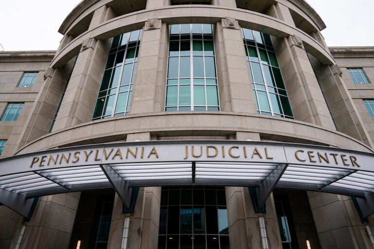 The exterior of the Pennsylvania Judicial Center