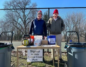 Rich Guffanti and Andrew Wheeler co-founded the volunteer clean-up effort in 2018.