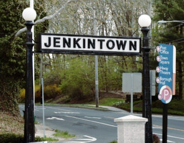 A sign for Jenkintown Borough