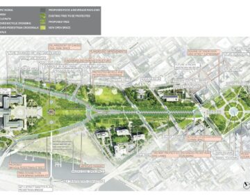 Conceptual drawing of the Parkway