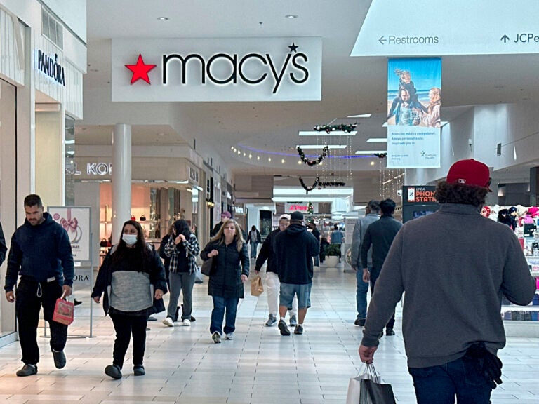 A Macy's department store is in Bay Shore, Long Island, New York, on Tuesday, December 12, 2023.