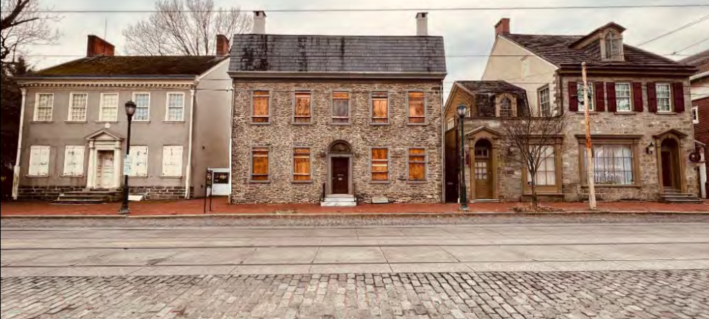 Deshler-Morris House in Germantown