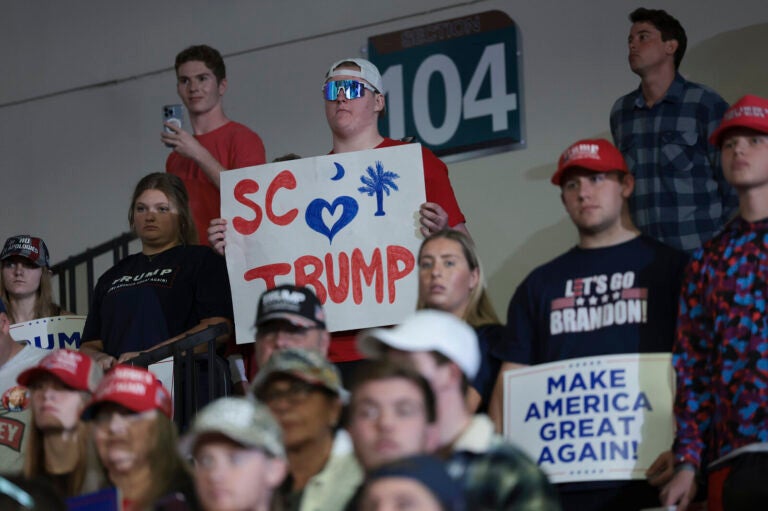 Former President Trump Holds Campaign Rally In Conway, South Carolina