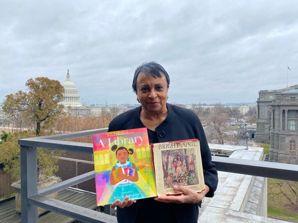 Dr. Carla Hayden, the nation's Librarian of Congress, holds her picks for Black History Month reading