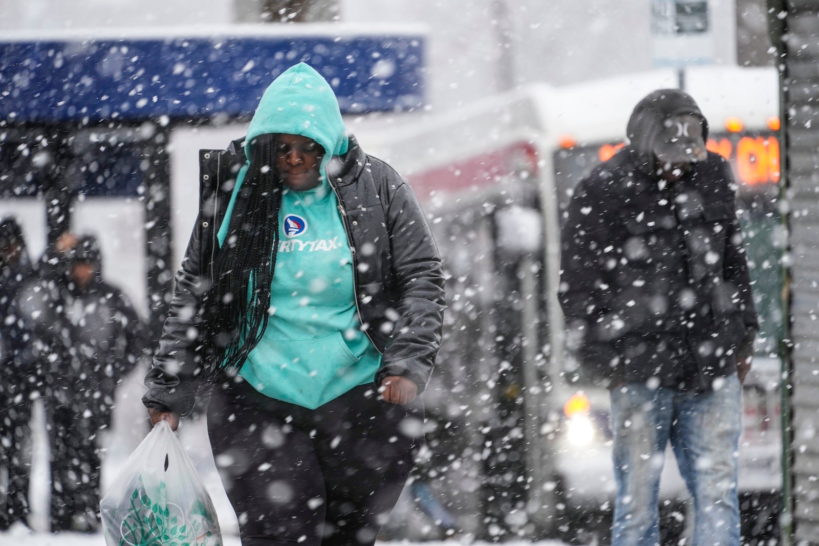 Philly winter storm: Snow moves out of Delaware Valley - WHYY