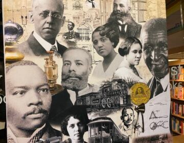 A collage of portraits of Black inventors