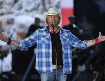 Toby Keith is seen performing