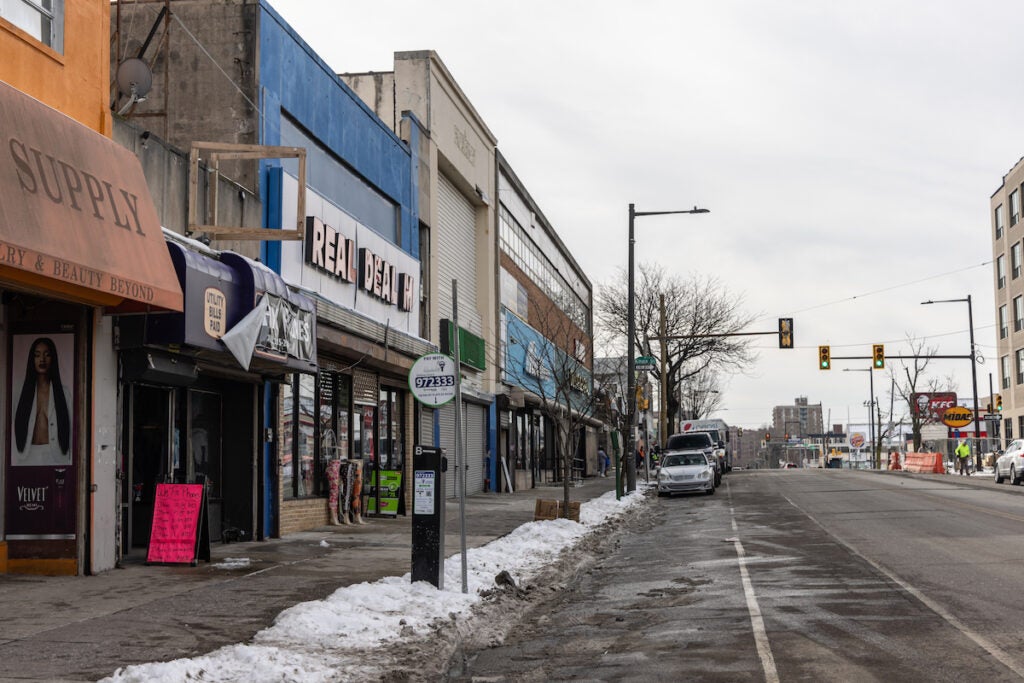 Chelten Avenue near Greene Street