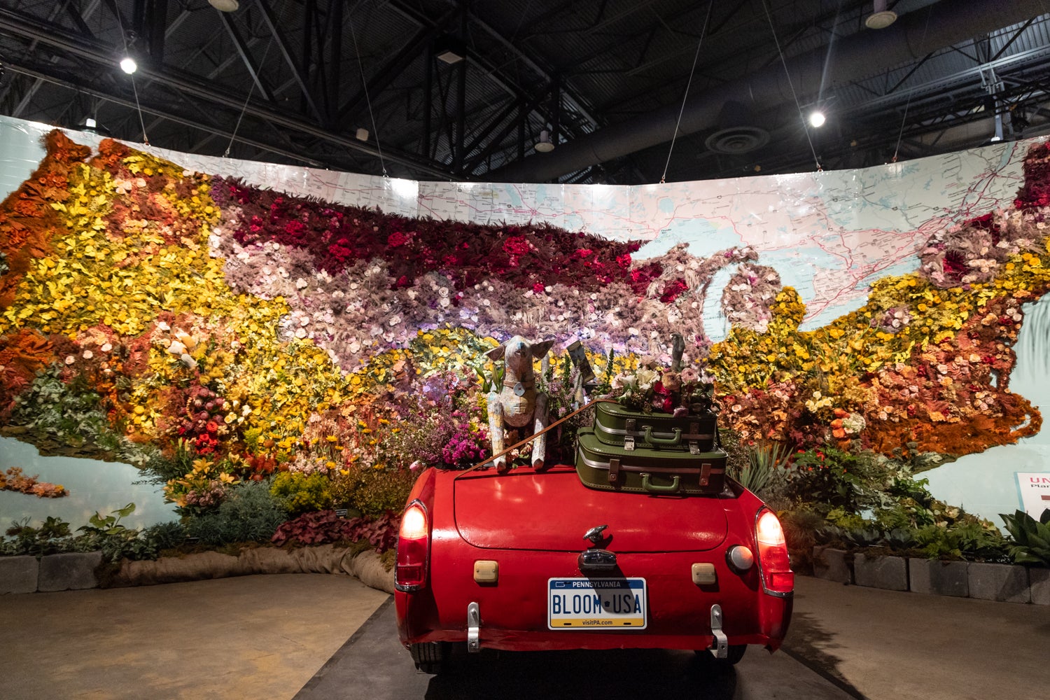 Philly Flower Show opens “United by Flowers” - WHYY