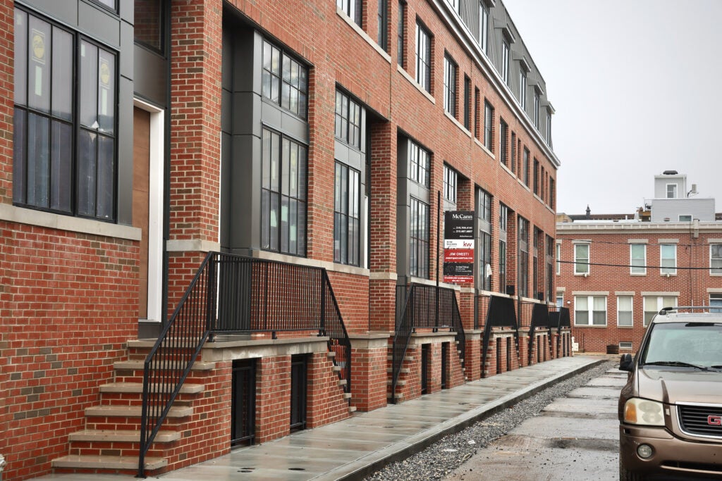 Luxury townhouses in Graduate Hospital neighborhood