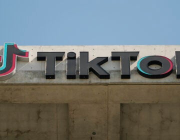 File photo: A TikTok sign is displayed on their building in Culver City, Calif., March 11, 2024.