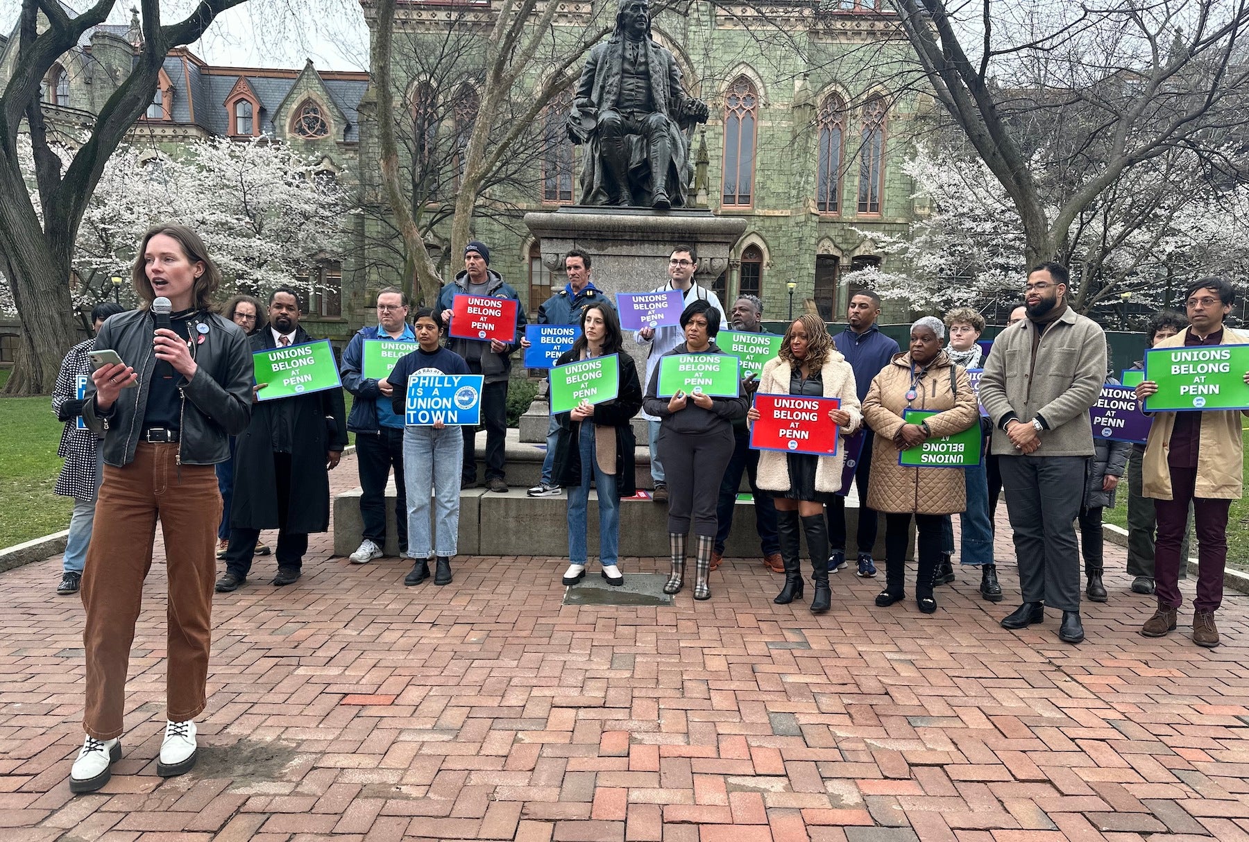 Penn’s graduate students may vote to unionize in 2024 - WHYY