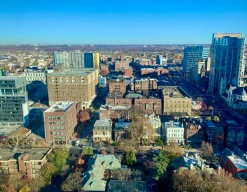 Aerial photo of University City