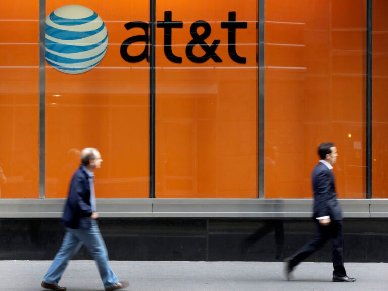 An AT&T store in New York. The telecommunications company said Saturday that a data breach has compromised the information tied to 7.6 million current customers. (Richard Drew/AP)