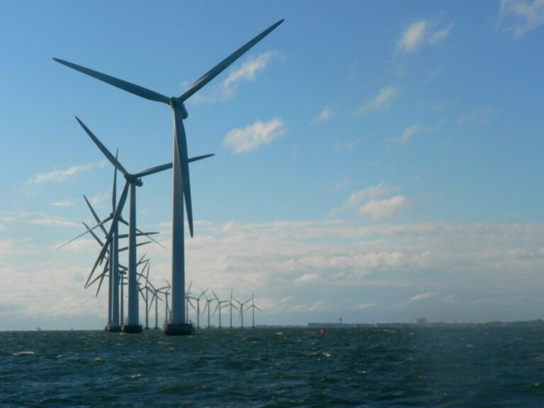 offshore wind turbines in Copenhagen