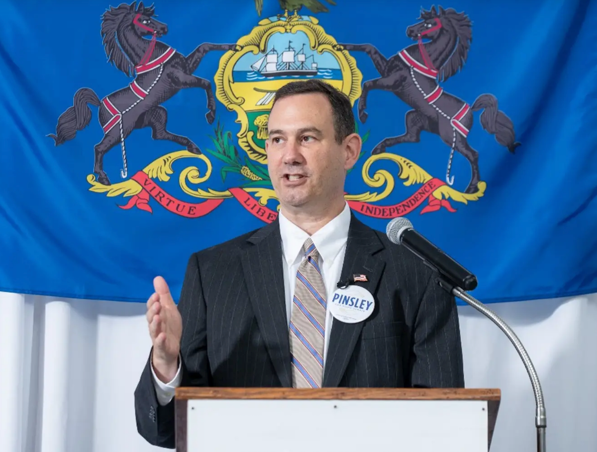 Who is Mark Pinsley, a Democrat running for Pa. auditor general?