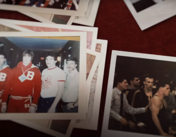 old photos of David McCormick as a high school wrestler