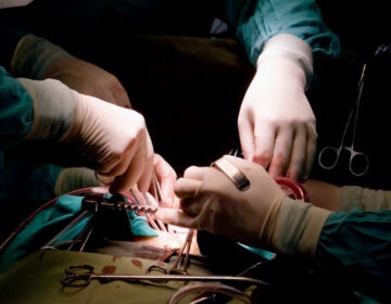 Hands of surgeons in operation room. (Bigstock/beerkoff)