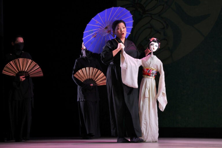 Karen Chia-ling Ho performs in Madame Butterfly