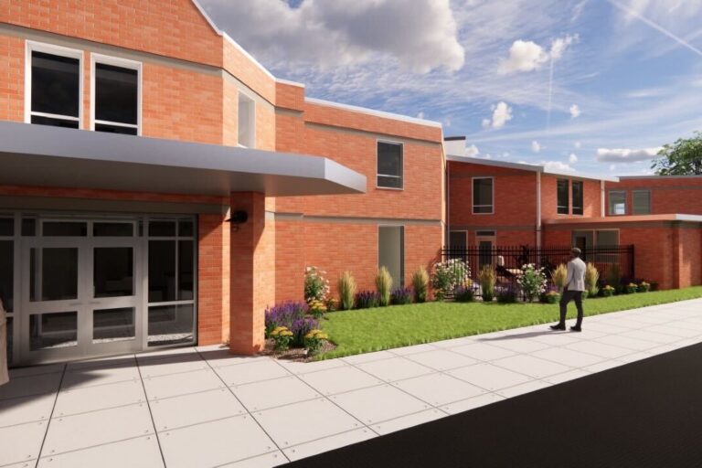 Architectural renderings of an updated St. Michael's School and Nursery