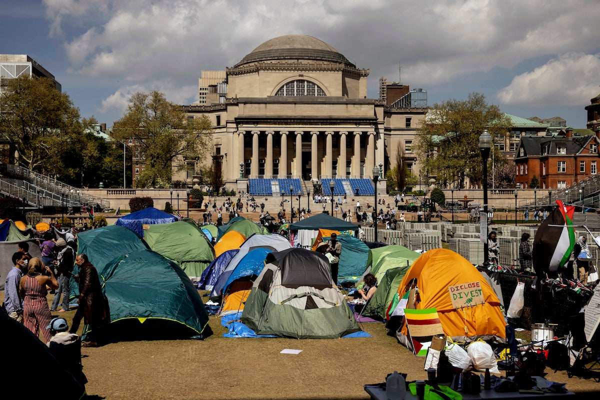 A look at college campus protests across the U.S. - WHYY