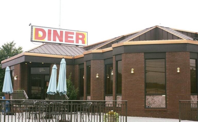 Entrance for a diner