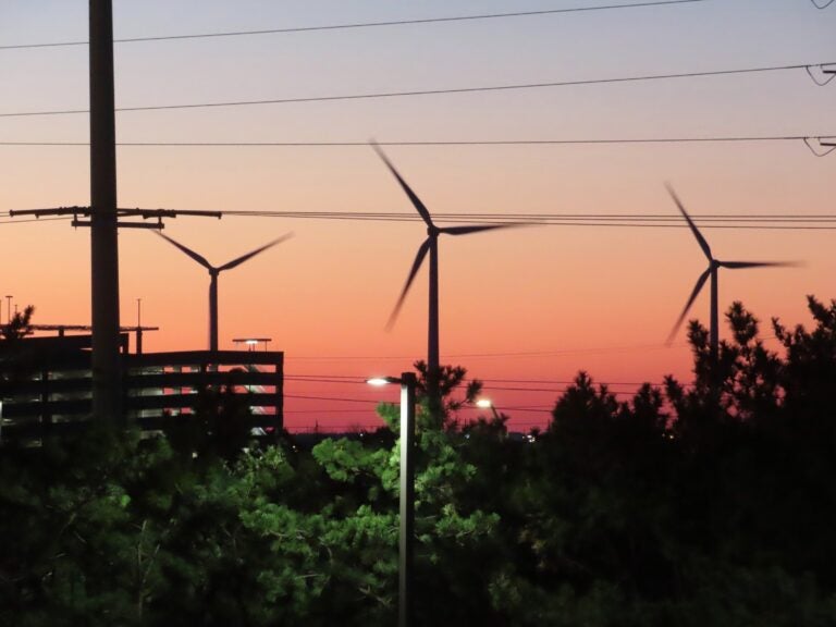 land-based wind turbines in Atlantic City