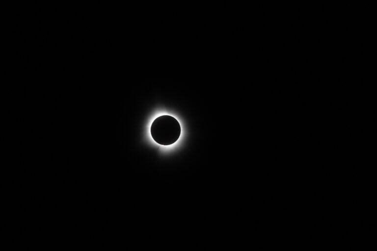 A view of the eclipse from Ashtabula, Ohio