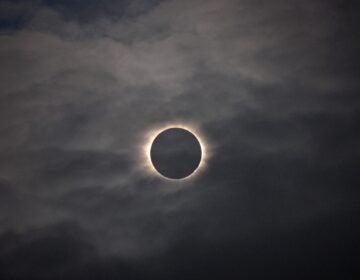 A total solar eclipse