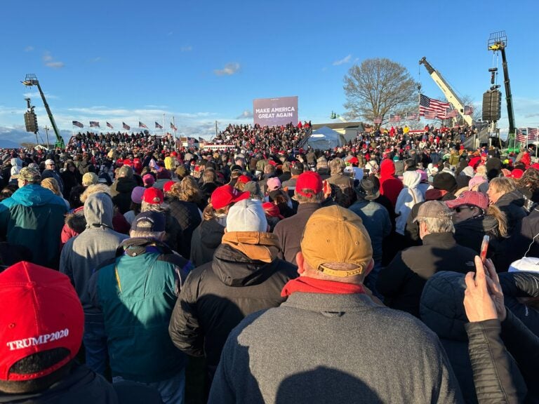 Trump rally attendees