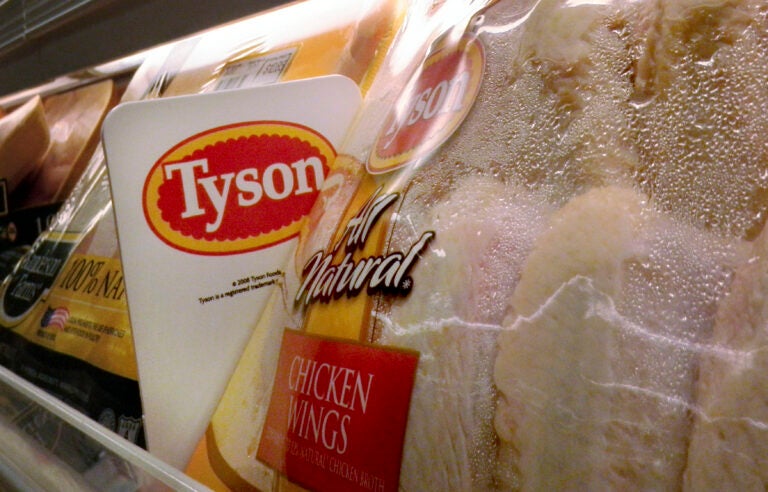 A Tyson Foods chicken product