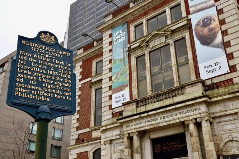 2024-04-11-e-lee-phiiladelphia-academy-of-natural-scientists-bird-names-for-birds the Academy of Natural Sciences exterior