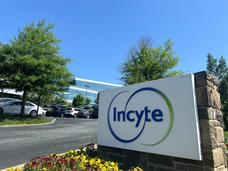 Incyte's offices in the Wilmington suburbs of Alapocas. (Kristen Mosbrucker-Garza/WHYY)
