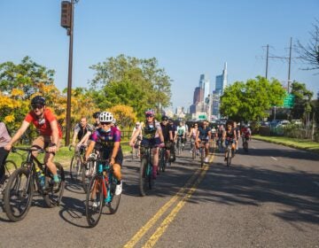 bikers on MLK Drive