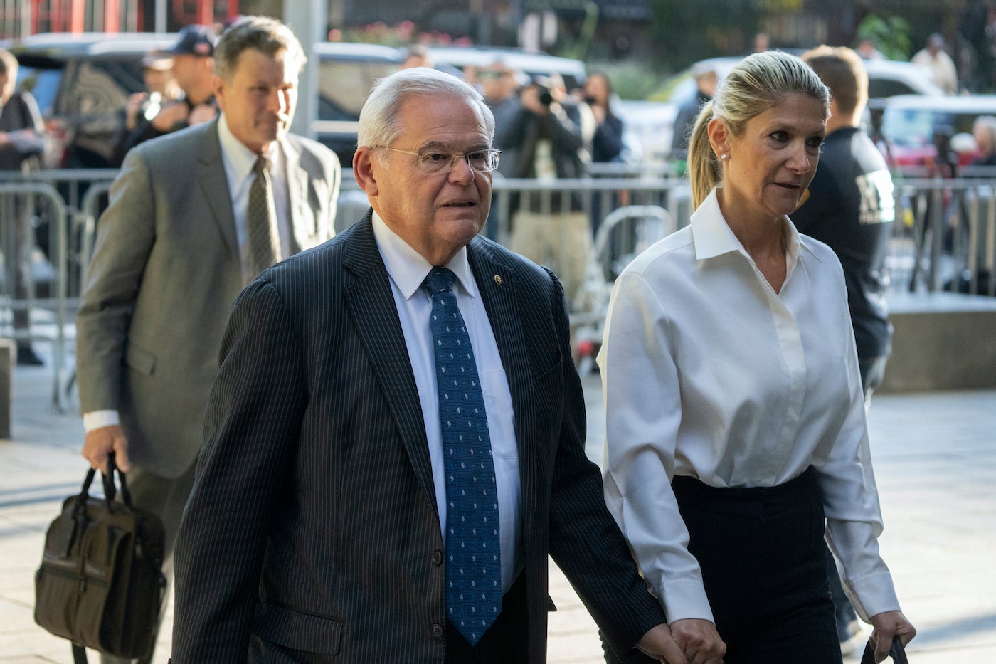 Sen. Bob Menendez reveals his wife Nadine has breast cancer as ...