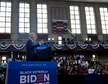 Joe Biden speaks at Girard College