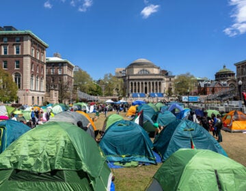 Campus protest encampment