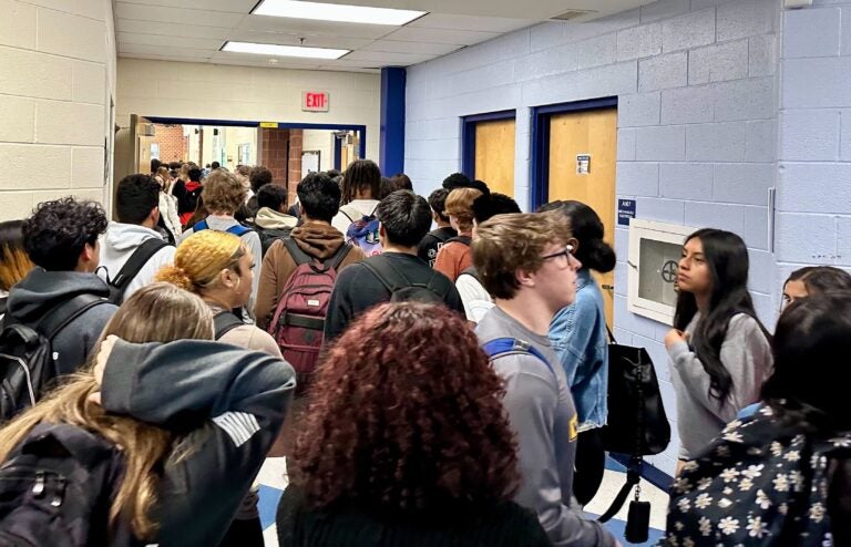 school hallway