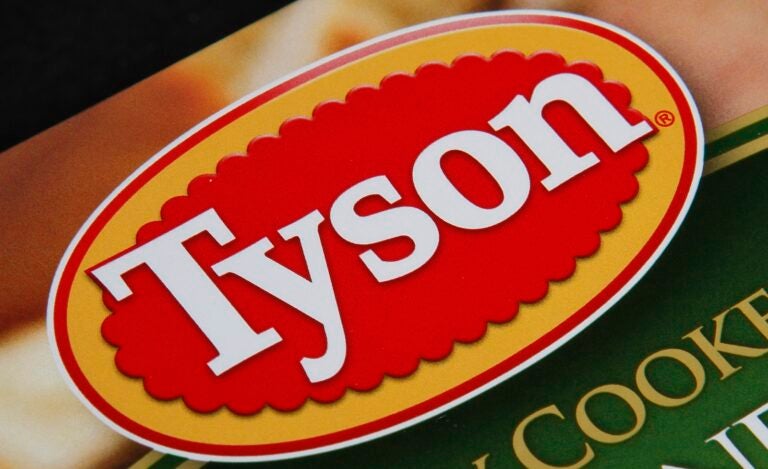 A Tyson food product is seen in Montpelier, Vt., Nov. 18, 2011.