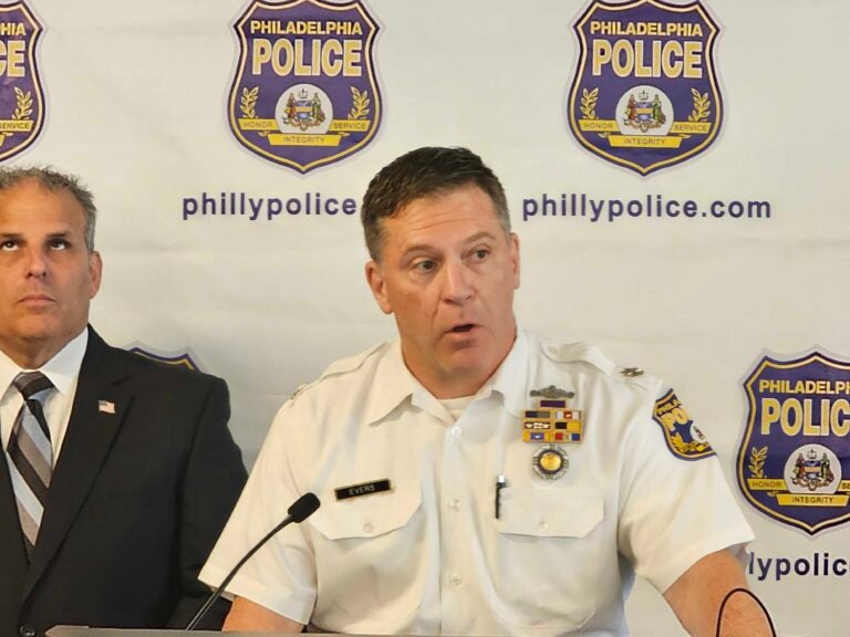Inspector Ray Evers off the Philadelphia Police (Tom MacDonald WHYY)