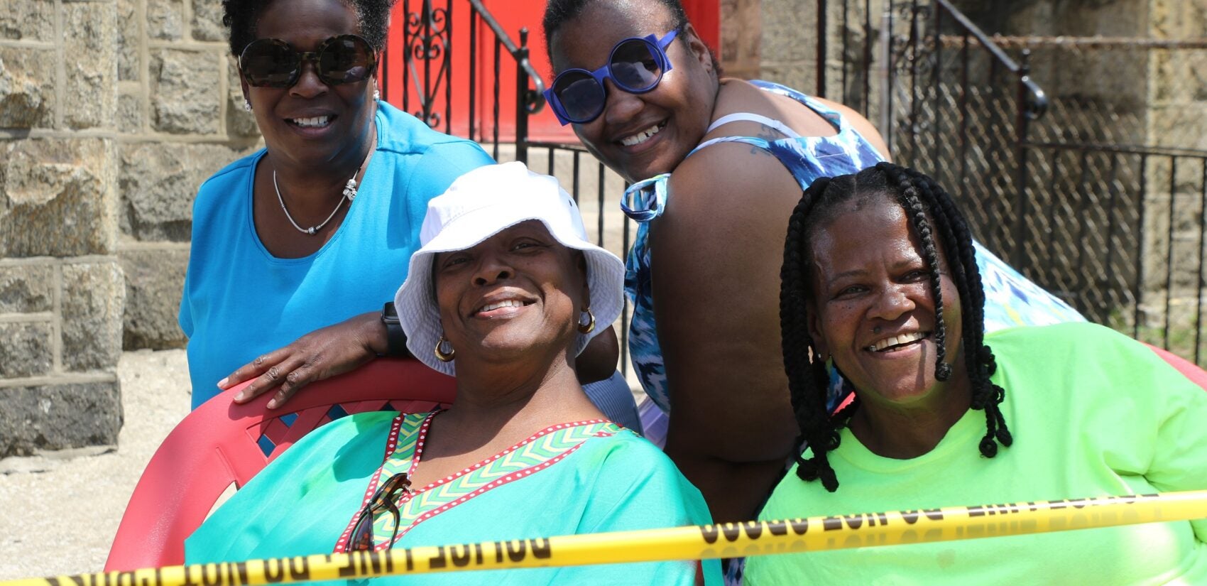 Thousands watched hundreds of people and floats make their way down 52nd Street on Sunday for Philadelphia's Juneteenth Parade and Festival. (Cory Sharber/WHYY)