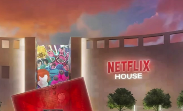 rendering of Netflix House