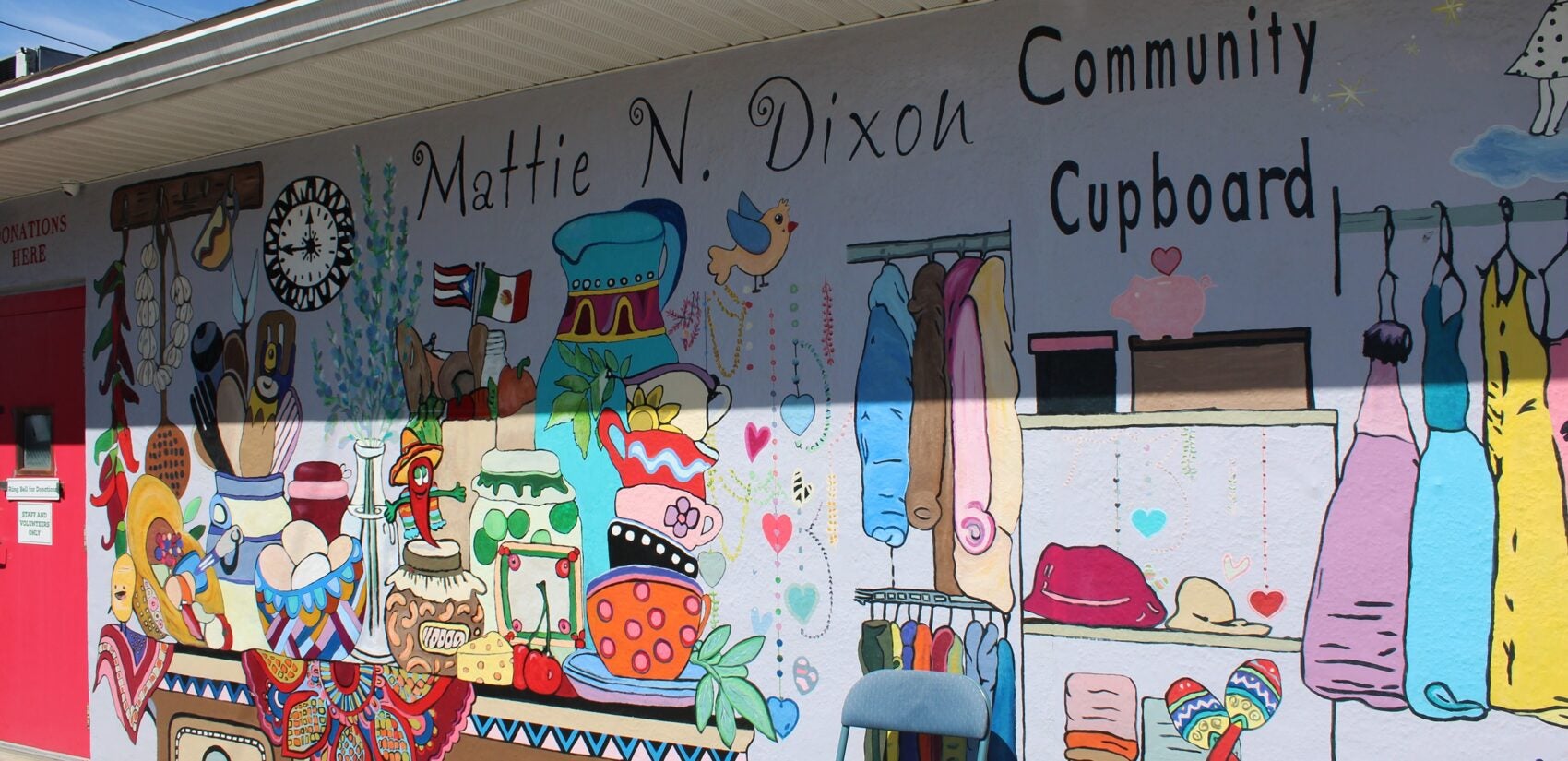 the outside of Mattie N. Dixon Community Cupboard