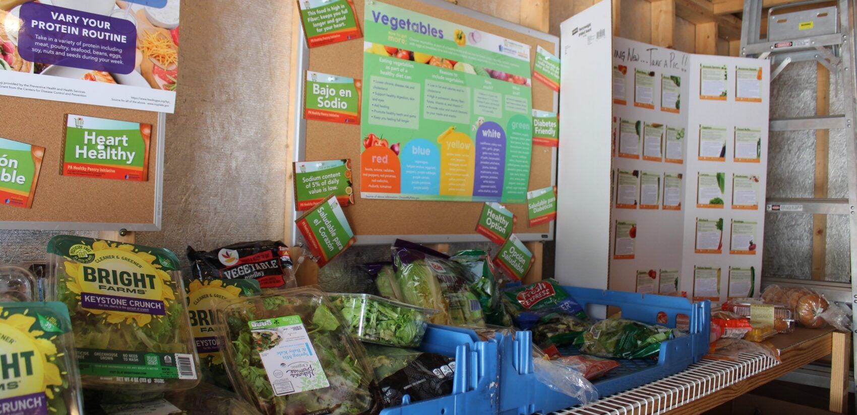 greens at Mattie N. Dixon Community Cupboard