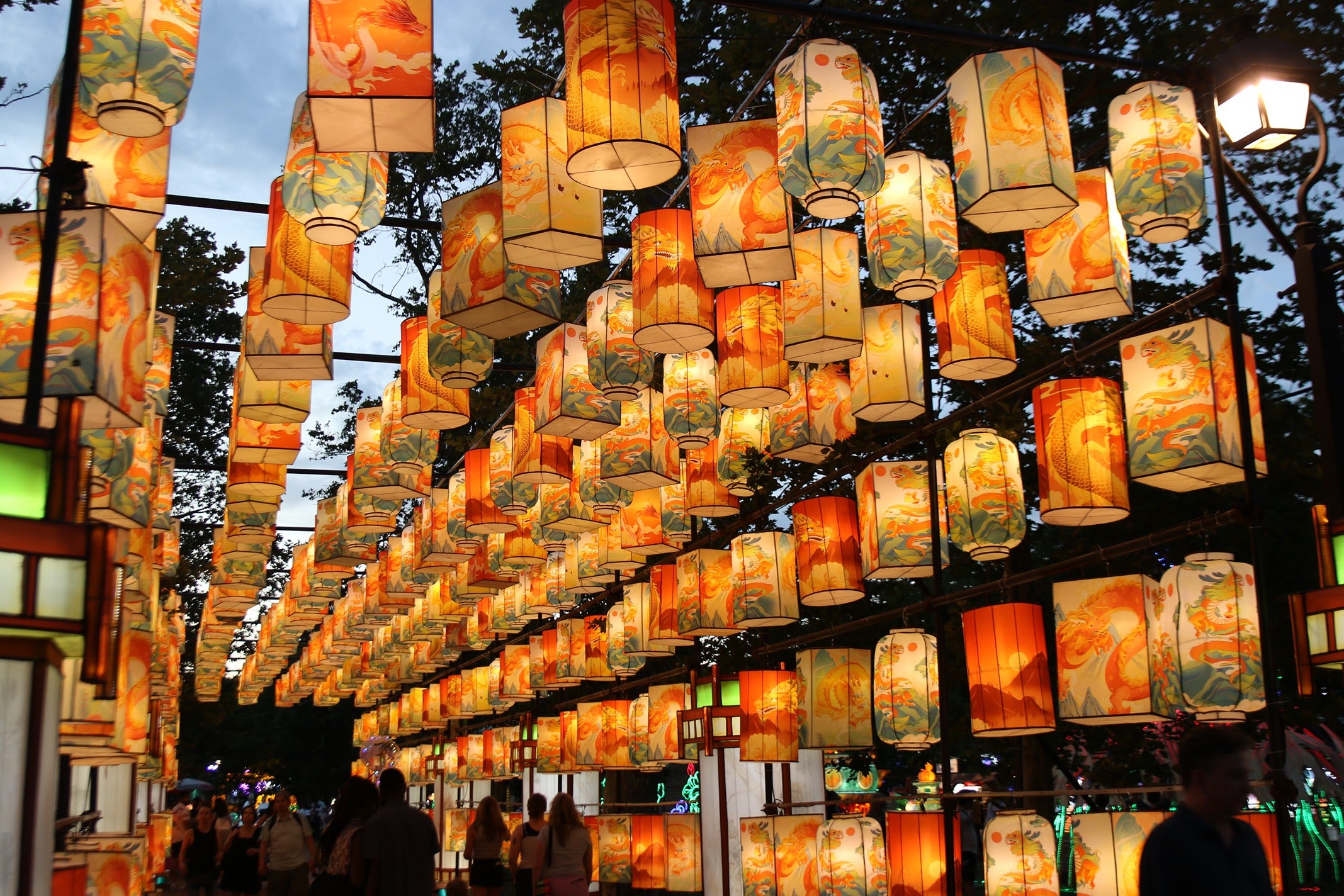 Photo essay Philly s Chinese Lantern Festival returns WHYY