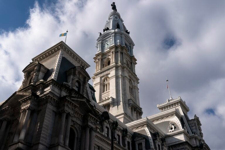 Philadelphia City Hall in Philadelphia, Monday, Feb. 6, 2023.